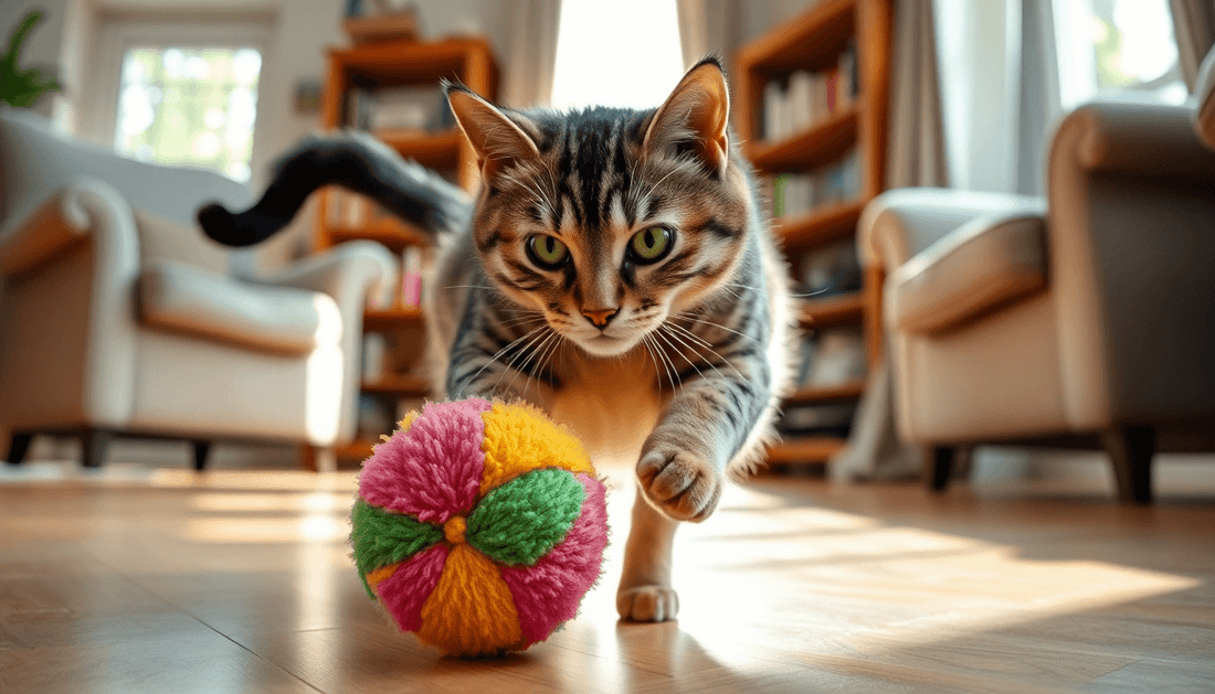 Unleash Your Cat's Playful Side with Our Funny Catnip Ball Set