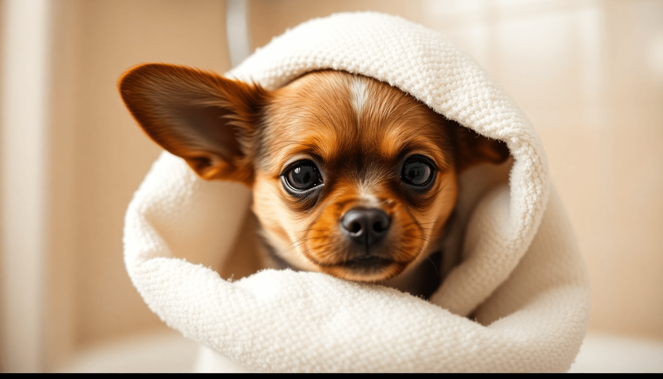 Paw-sitively Purr-fect: The Plush Pet Towel That's a Grooming Game-Changer - Pet palace shop