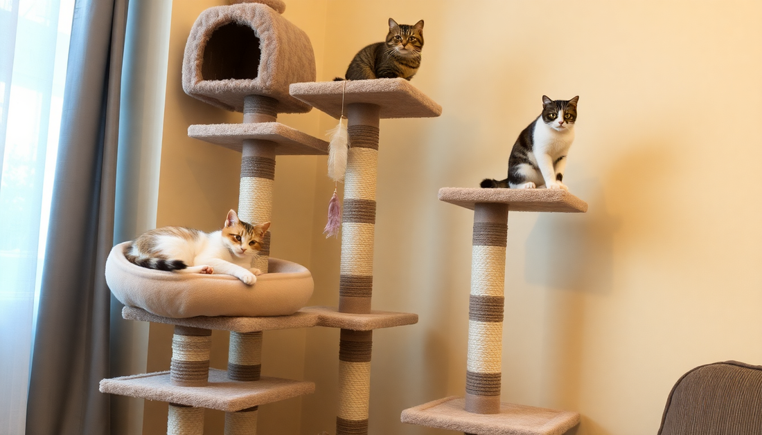 Unleash Your Cat's Inner Adventurer: Discover the Best Cat Trees at Pet Palace Shop Pet palace shop