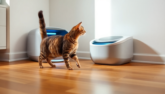 Revolutionize Your Cat's Litter Box Experience with the UBPET Airrobo C20 Smart Cat Litter Box