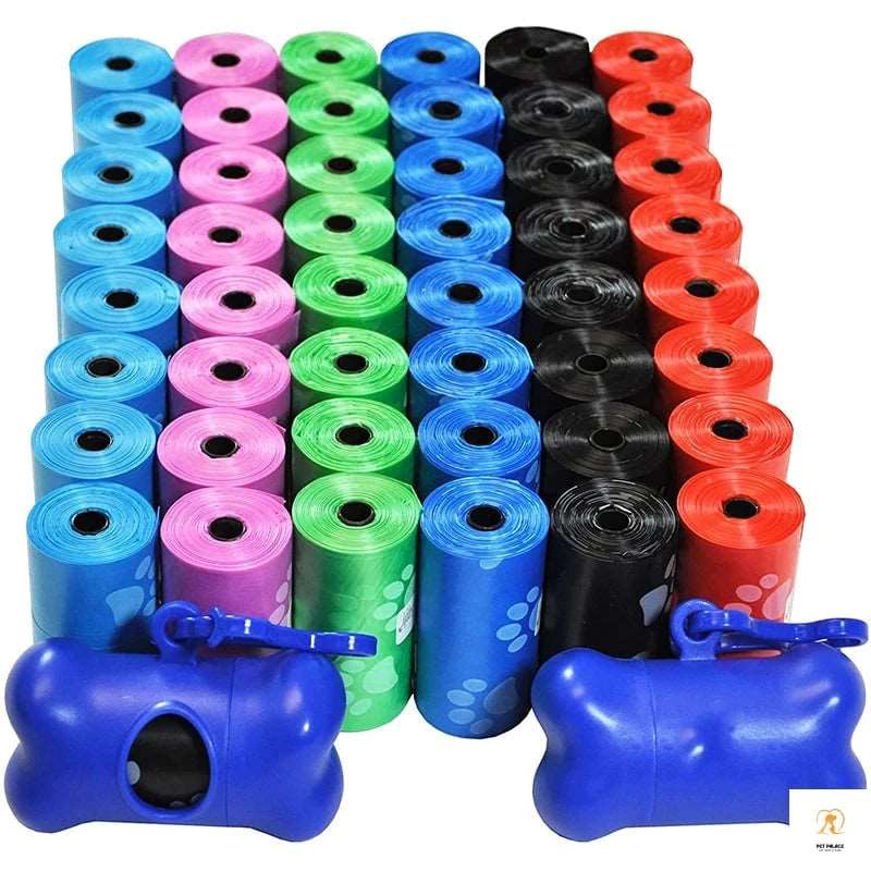 120 Rolls Dog Poop Bag Outdoor Cleaning Poop Bag Outdoor Clean Pets Supplies for Dog 15Bags/Roll Refill Garbage Bag Pet Supplies Pet palace shop