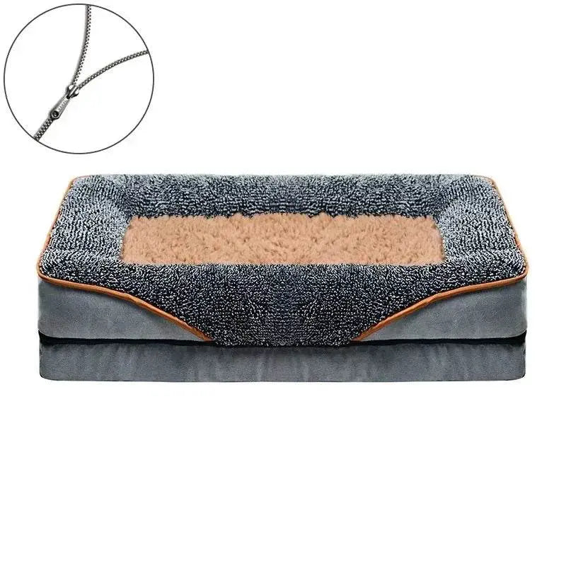 1PC Removable and Washable Pet Dog Sofa Dog Sleep Bed All-season Universal Dog Kennel Cat Kennel Soft and Comfortable Pet Kennel Pet palace shop