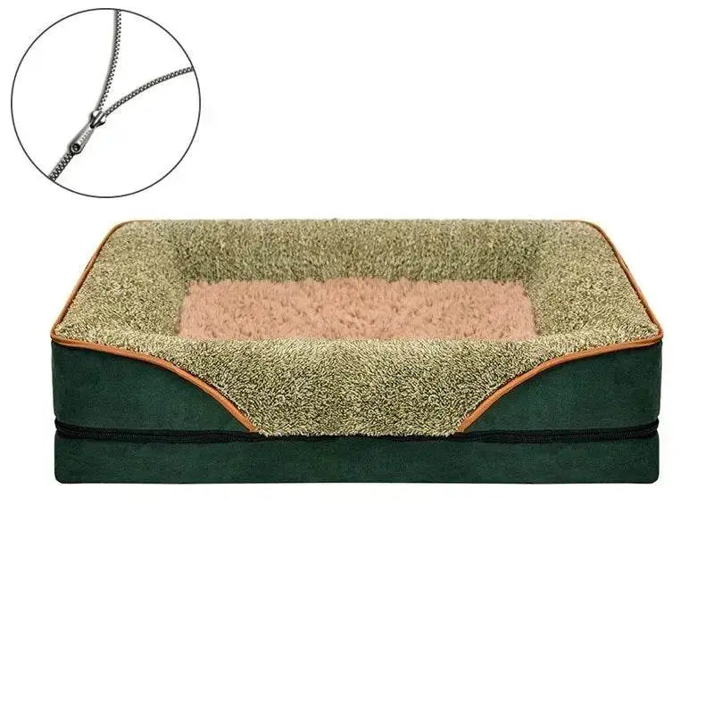 1PC Removable and Washable Pet Dog Sofa Dog Sleep Bed All-season Universal Dog Kennel Cat Kennel Soft and Comfortable Pet Kennel Pet palace shop