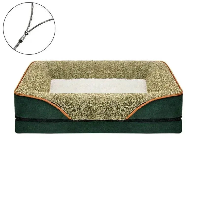 1PC Removable and Washable Pet Dog Sofa Dog Sleep Bed All-season Universal Dog Kennel Cat Kennel Soft and Comfortable Pet Kennel Pet palace shop