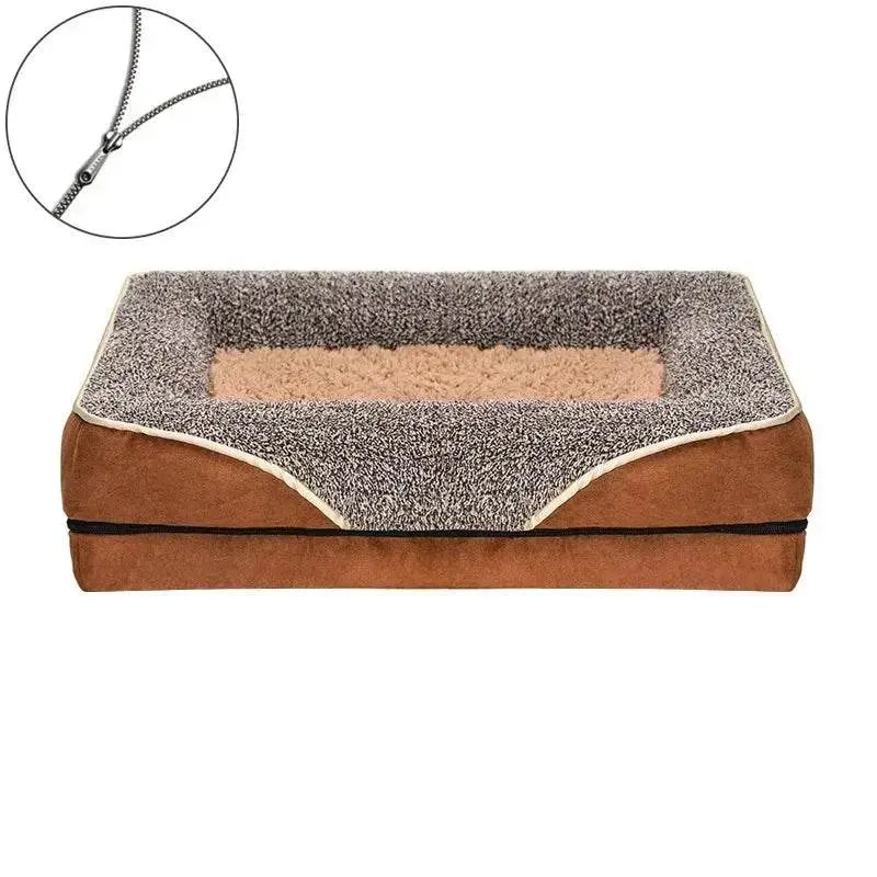 1PC Removable and Washable Pet Dog Sofa Dog Sleep Bed All-season Universal Dog Kennel Cat Kennel Soft and Comfortable Pet Kennel Pet palace shop