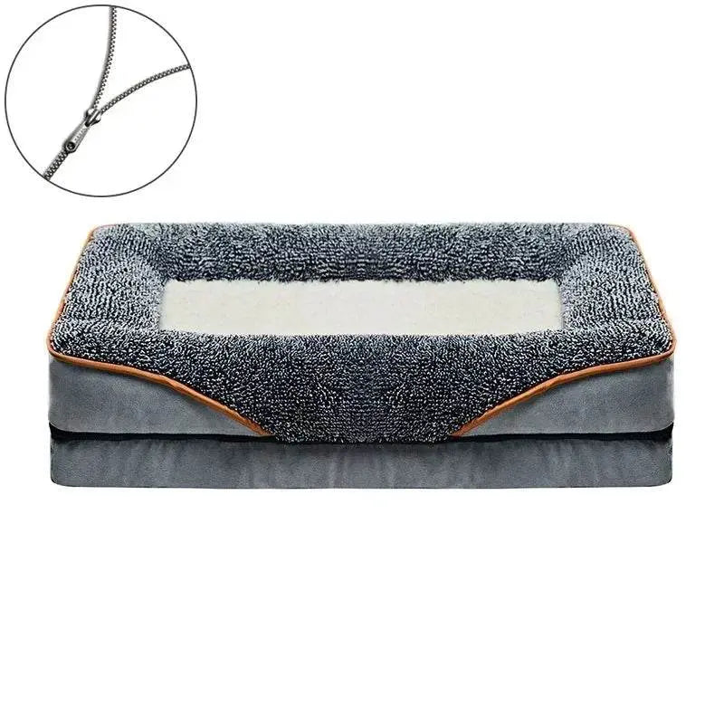 1PC Removable and Washable Pet Dog Sofa Dog Sleep Bed All-season Universal Dog Kennel Cat Kennel Soft and Comfortable Pet Kennel Pet palace shop