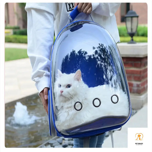 1Pcs Cat Bag Breathable Portable Pet Carrier Outdoor Travel Backpack For And Dog Transparent Space