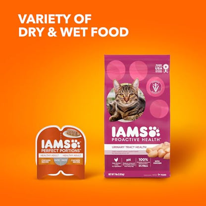 IAMS Proactive Health Adult Urinary Tract Healthy Dry Cat Food with Chicken, 22 lb. Bag