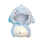 17cm Clothes Set for Dog NO Doll , Hat and Dress Set for dogs Accessories Suit, Cute Outfit for Labubu Dress up Purple