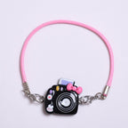 17cm Clothes Set for Dog NO Doll , Hat and Dress Set for dogs Accessories Suit, Cute Outfit for Labubu Dress up Purple