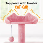 Yaheetech 54in Cat Tree Tower Condo Furniture Scratch Post for Kittens Pet House Play