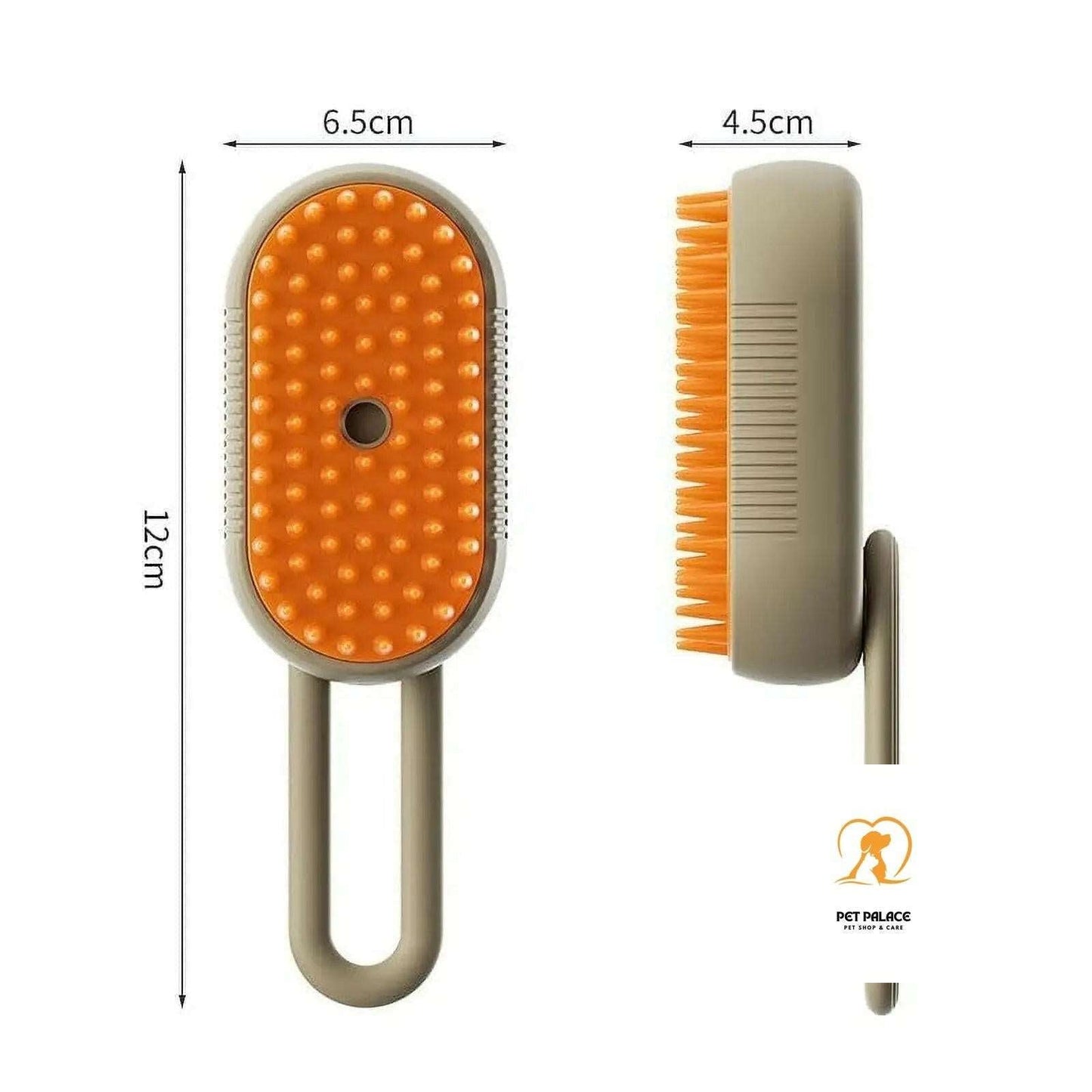 Cat Dog Pet Grooming Comb with Electric Spray Water Steam Soft Silicone Brush Kitten Pet Bath Brush Massage Pet Hair Remover Pet palace shop