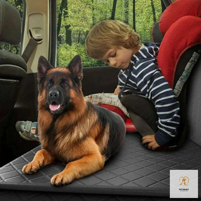 Dog Car Seat Cover Waterproof Pet Travel Dog Carrier Hammock Car Rear Back Seat Protector Mat Safety Carrier For Dogs Safety Pad Pet palace shop