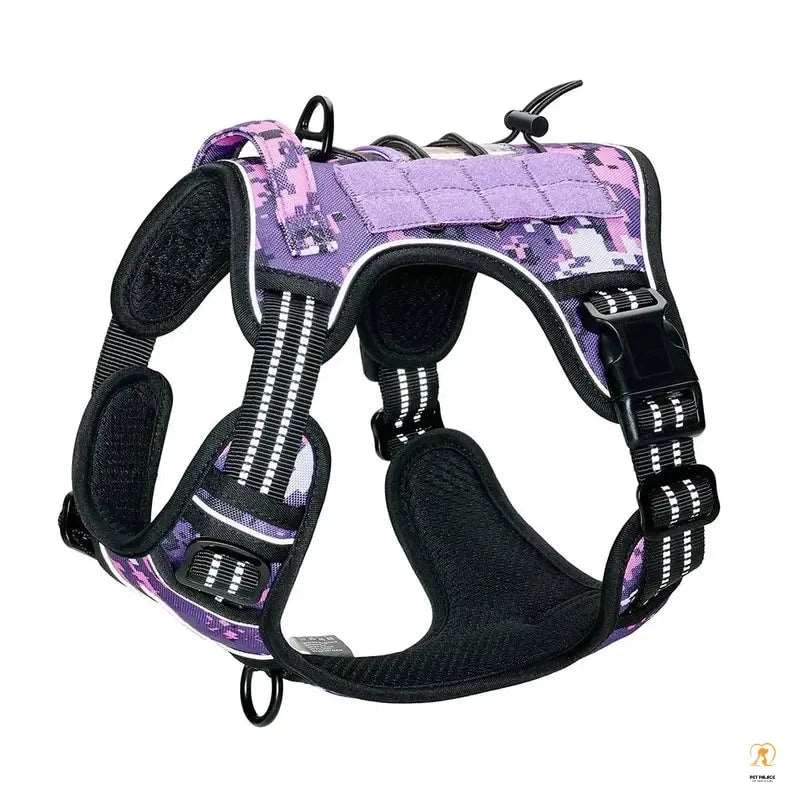 Dog Training Harness No Pulling Front Clip Leash Adhesion Reflective Pet Working Vest Easy Control For Small Medium Large Dogs Pet palace shop