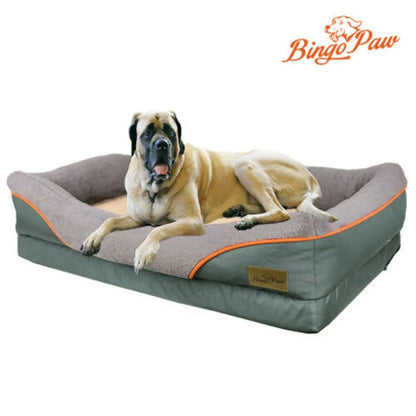 Heavy Duty Large Orthopedic Pet Bed Soft Cushion Foam Waterproof Sofa Dog Bed XL