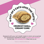 Pet Honesty Cat Multivitamin Crunchy & Creamy Chews - Cat Treats for Health + Immune, Cat Joint Support, Skin & Coat, & Digestion - Omega 3s, Lysine & Probiotic Cat Vitamins - 30 Day Supply Pet palace shop