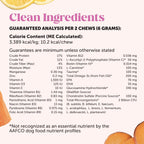 Pet Honesty Cat Multivitamin Crunchy & Creamy Chews - Cat Treats for Health + Immune, Cat Joint Support, Skin & Coat, & Digestion - Omega 3s, Lysine & Probiotic Cat Vitamins - 30 Day Supply Pet palace shop