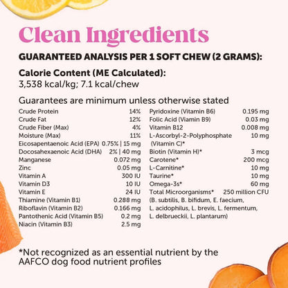 Pet Honesty Cat Multivitamin Crunchy & Creamy Chews - Cat Treats for Health + Immune, Cat Joint Support, Skin & Coat, & Digestion - Omega 3s, Lysine & Probiotic Cat Vitamins - 30 Day Supply Pet palace shop