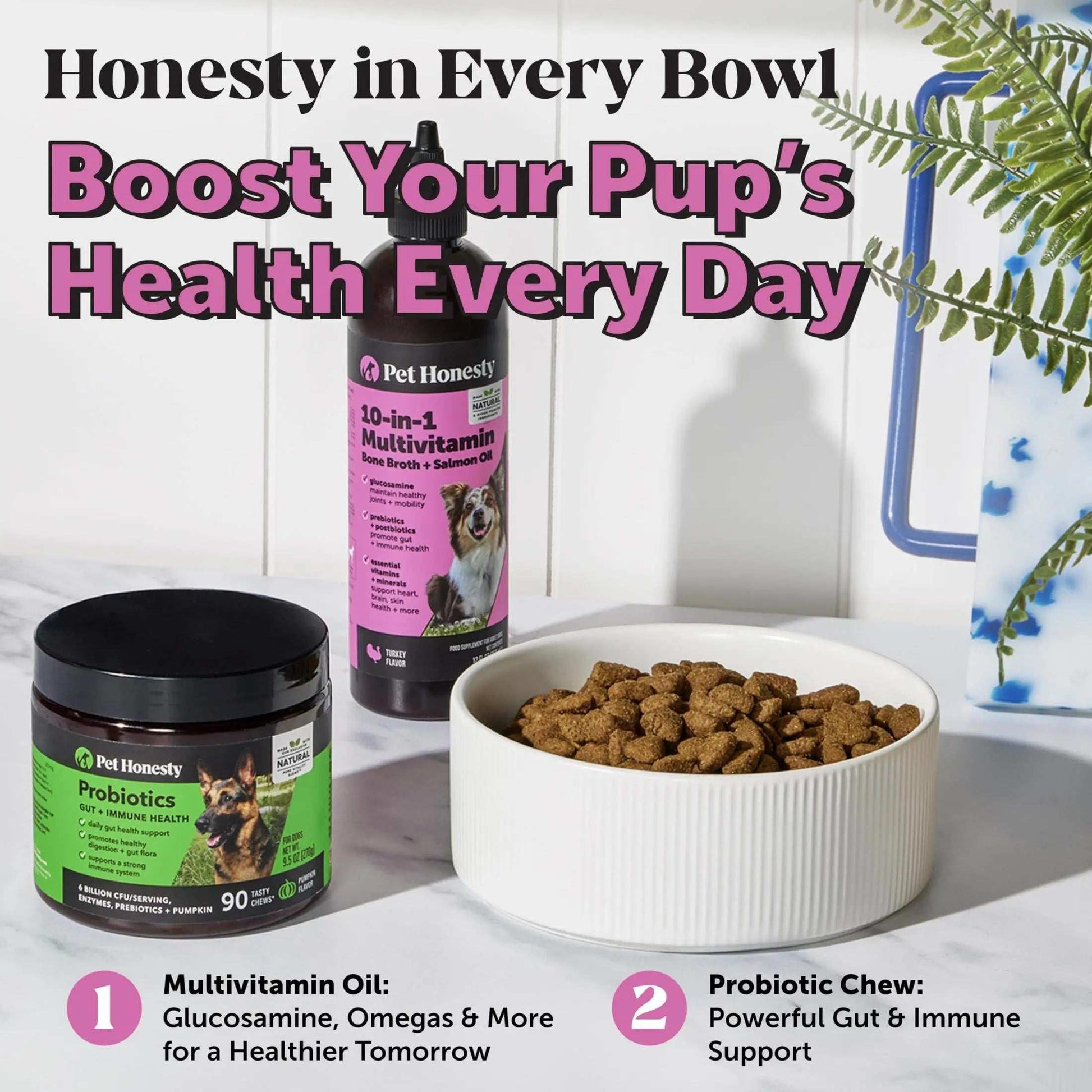 Pet Honesty Cat Multivitamin Crunchy & Creamy Chews - Cat Treats for Health + Immune, Cat Joint Support, Skin & Coat, & Digestion - Omega 3s, Lysine & Probiotic Cat Vitamins - 30 Day Supply Pet palace shop