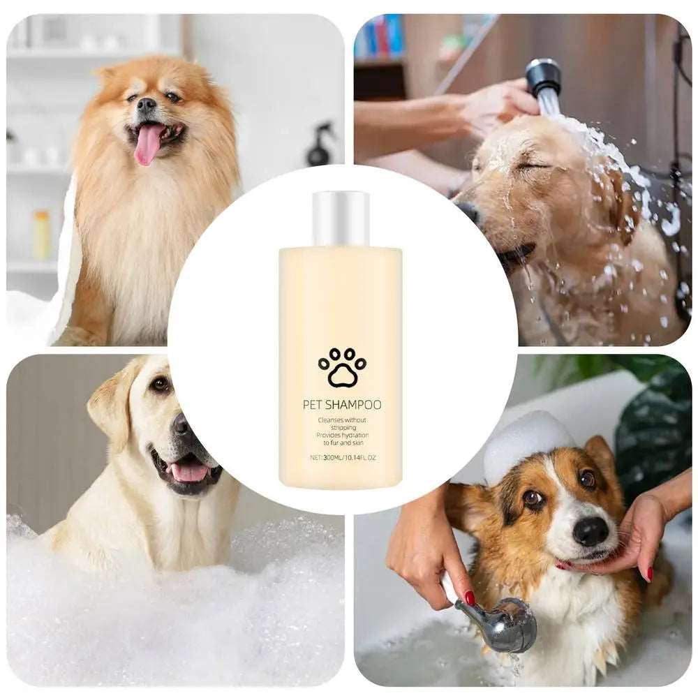 Pet Shampoo For Dogs Natural Good Smelling Dog Shampoo 100ml Puppy Shampoo Dog Body Wash For Gentle Pet Grooming Deep Cleansing Pet palace shop