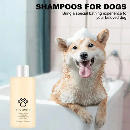 Pet Shampoo For Dogs Natural Good Smelling Dog Shampoo 100ml Puppy Shampoo Dog Body Wash For Gentle Pet Grooming Deep Cleansing Pet palace shop