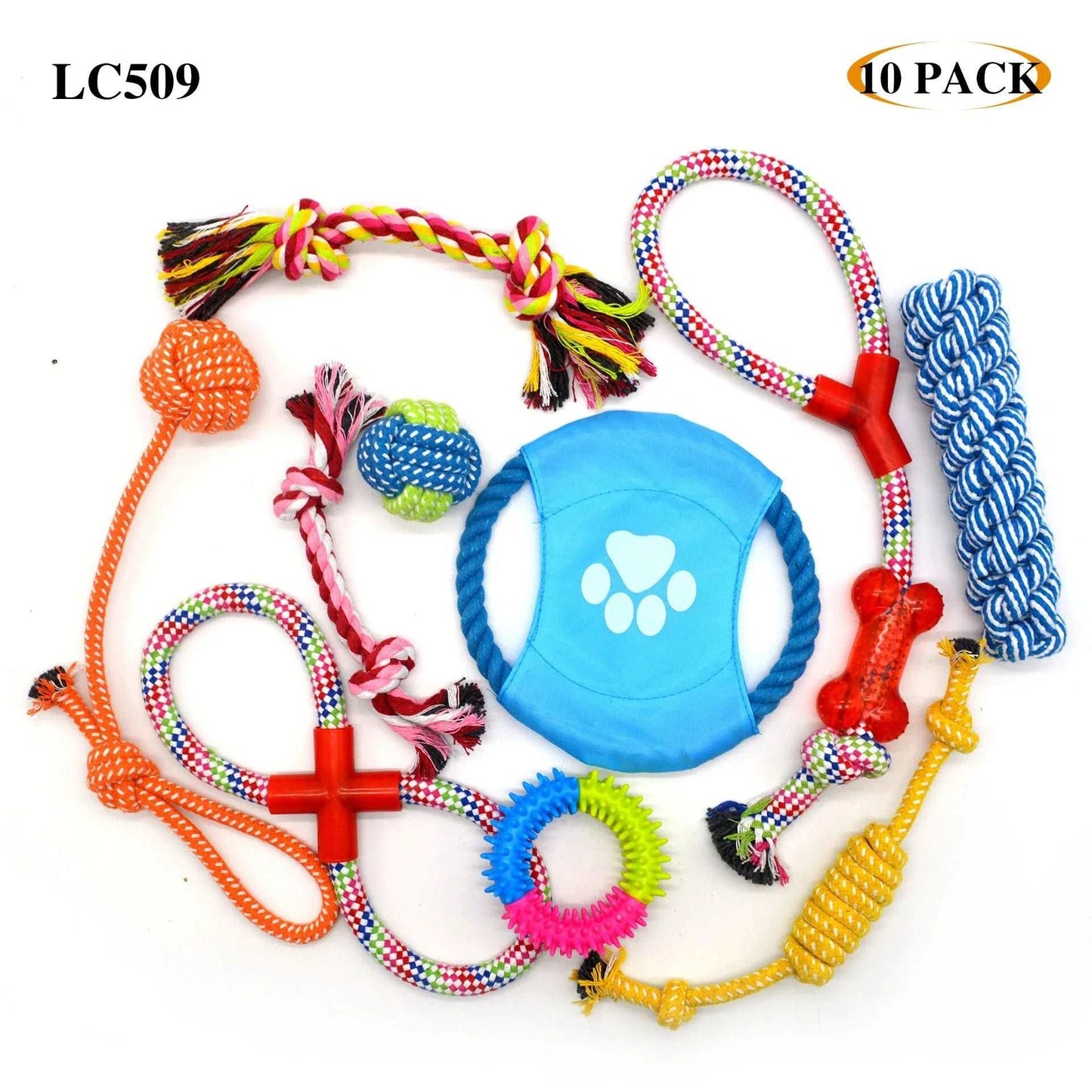 Pet the Toy Dog Toy Pet Cotton Rope the Toy Dog Toy Set Dog Molar Tooth Cleaning Cotton Rope Dog Leash Toy Pet palace shop