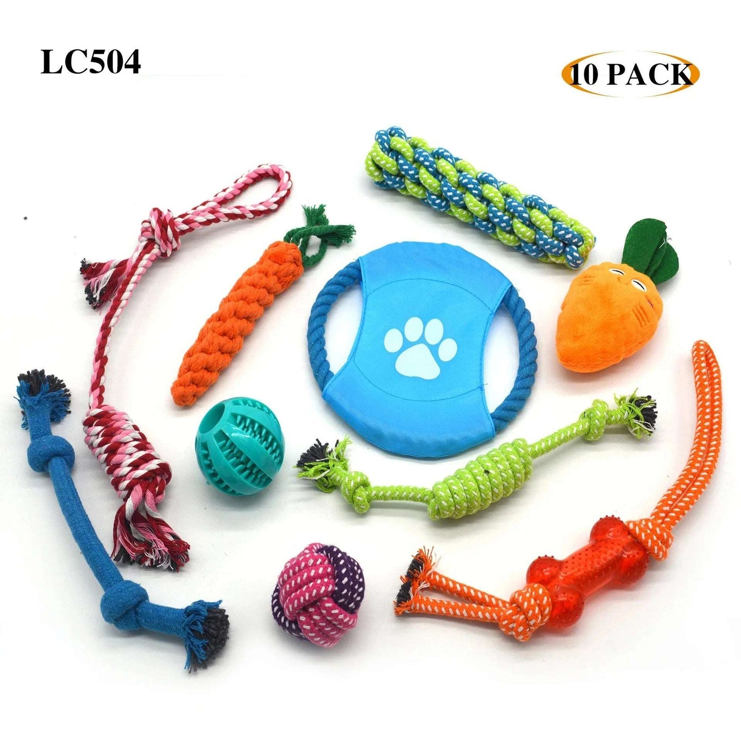 Pet the Toy Dog Toy Pet Cotton Rope the Toy Dog Toy Set Dog Molar Tooth Cleaning Cotton Rope Dog Leash Toy Pet palace shop