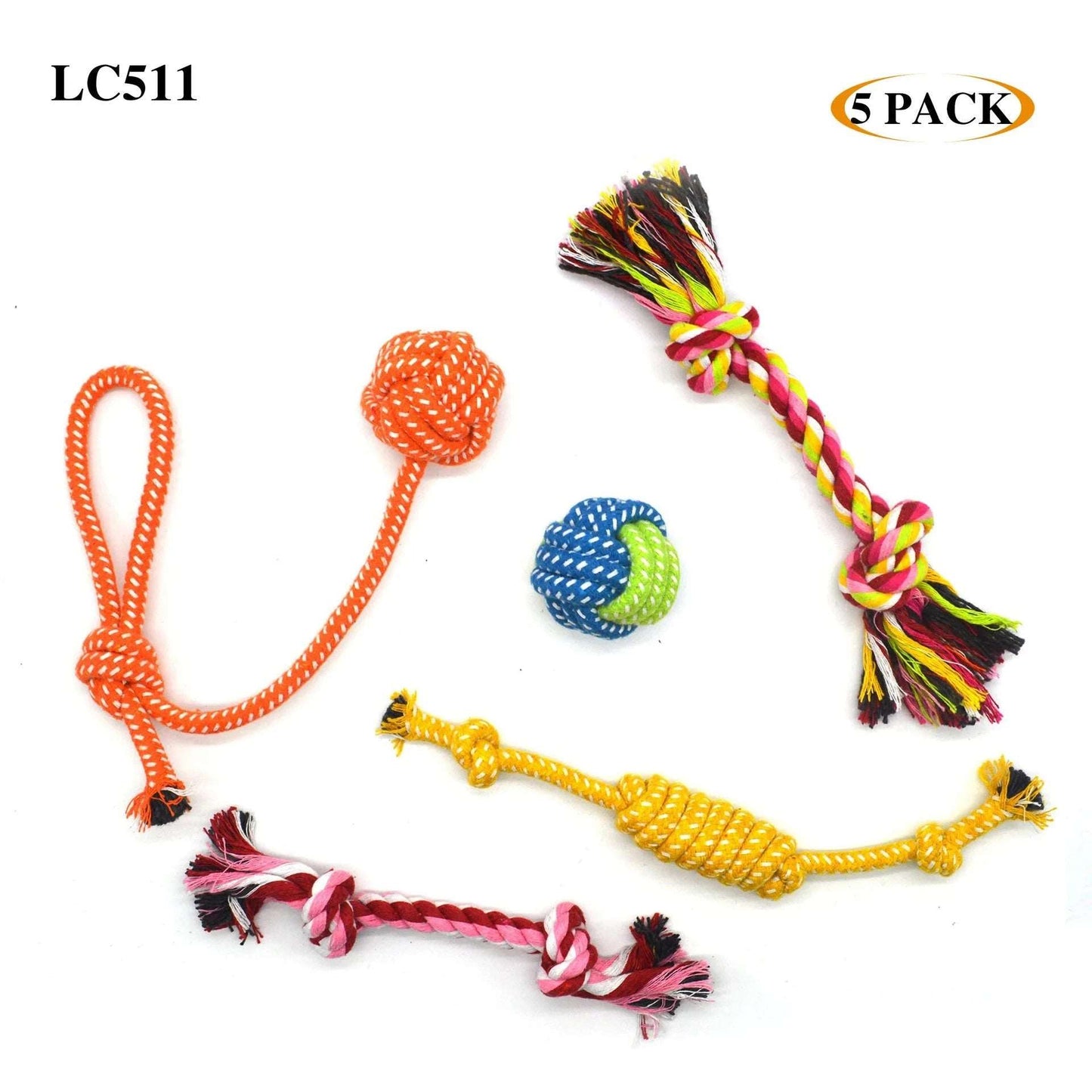 Pet the Toy Dog Toy Pet Cotton Rope the Toy Dog Toy Set Dog Molar Tooth Cleaning Cotton Rope Dog Leash Toy Pet palace shop