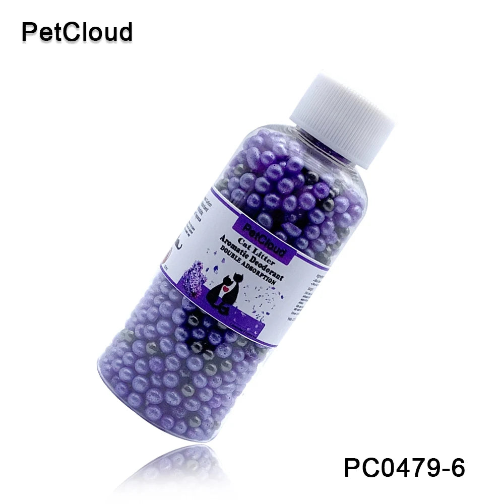 6 Aromatic Cat Litter Deodorant Beads Pet Removaling Excrement Stink Deodorizing Odor Activated Carbon Absorbs Cleaning Supplies