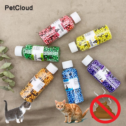 6 Aromatic Cat Litter Deodorant Beads Pet palace shop