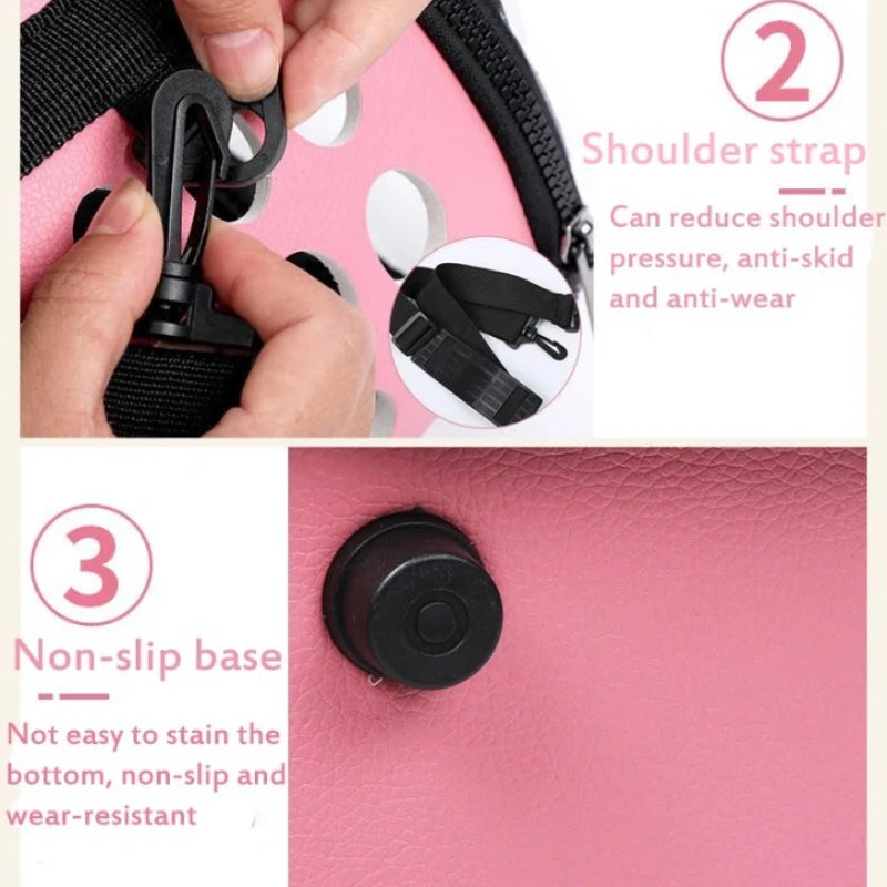 Portable Transparent Cat Carrier Backpack - Travel Pet Bag