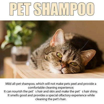 Pet Shampoo For Dogs Natural Good Smelling Dog Shampoo 100ml Puppy Shampoo Dog Body Wash For Gentle Pet Grooming Deep Cleansing