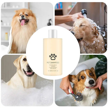 Pet Shampoo For Dogs Natural Good Smelling Dog Shampoo 100ml Puppy Shampoo Dog Body Wash For Gentle Pet Grooming Deep Cleansing