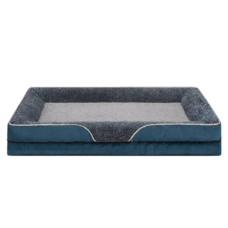 Cama ortopédica grande resistente para mascotas, con cojín suave de espuma, impermeable, sofá cama para perros XL