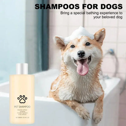 Pet Shampoo For Dogs Natural Good Smelling Dog Shampoo 100ml Puppy Shampoo Dog Body Wash For Gentle Pet Grooming Deep Cleansing