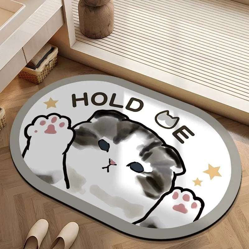 Diatom Mud Shower Floor Mat