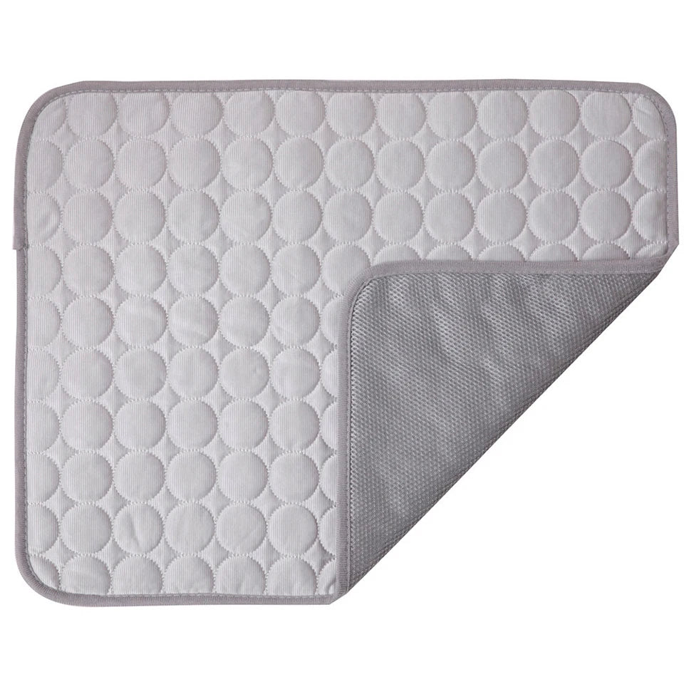 Dog Mat Cooling Summer Pad Mat for Dogs Cat Washable Puppy Big Dog Ice Gel Bed Mattress Cool Mascotas Cushion Blanket