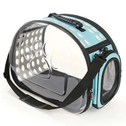 Portable Transparent Cat Carrier Backpack - Travel Pet Bag