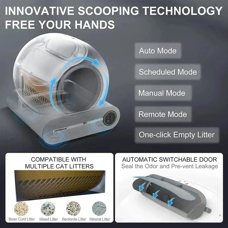 CozyPaws Smart Litter Box