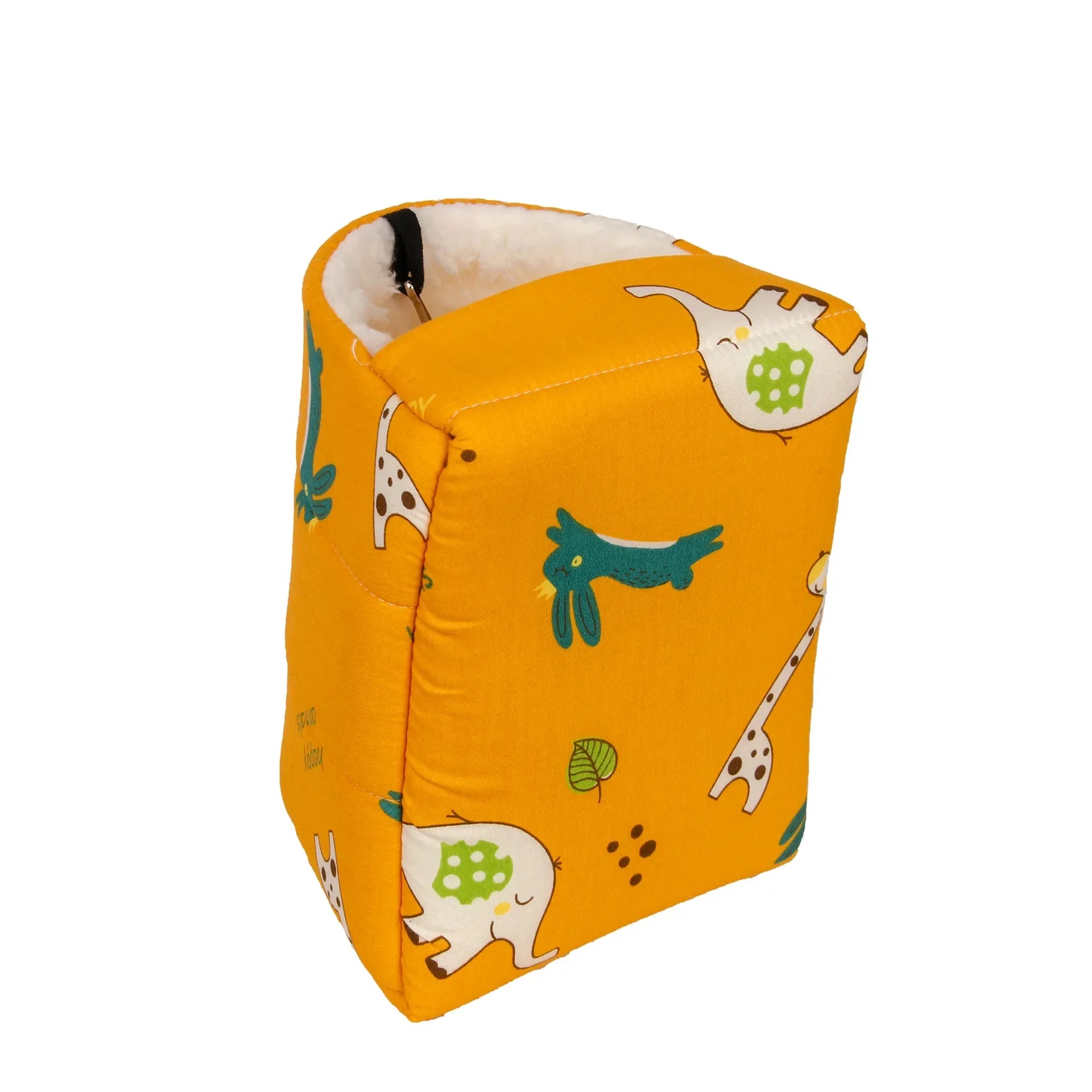 1pc Cute Print Bird Bed Mini Cage Rabbit Squirrel Mat Guinea Pig Nest Hamster House Small Animal Sleeping Bed Pet Hanging Cage