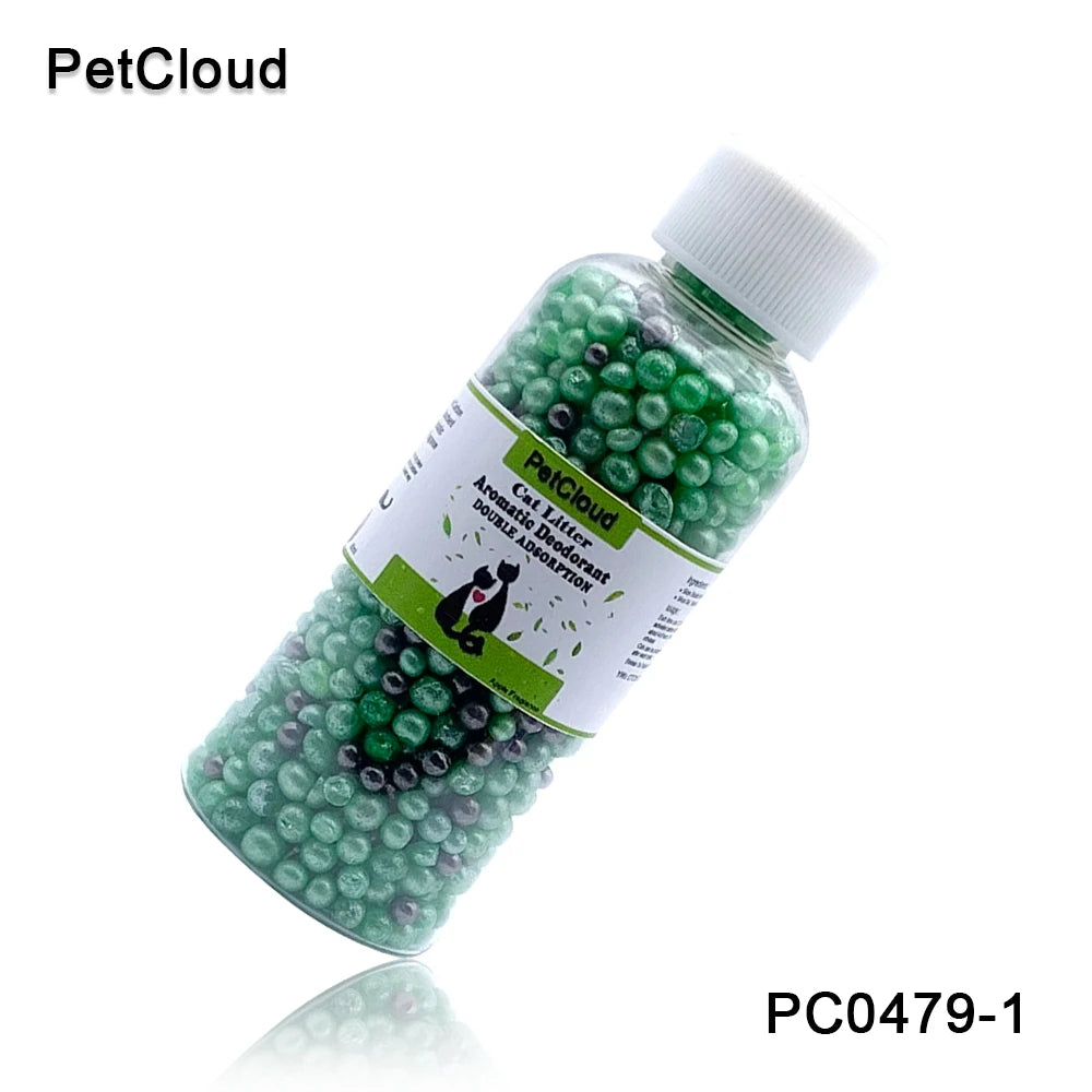 6 Aromatic Cat Litter Deodorant Beads Pet Removaling Excrement Stink Deodorizing Odor Activated Carbon Absorbs Cleaning Supplies