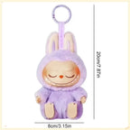 Cute Labub Sit Party Series Surprise Blind Box Plush Vinyl Doll Replica Toy Keychain Collection Decoration Birthday Gift