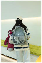 Portable Cat Bag Convenient for Outdoor Travel with Small Dog Universal Backpack