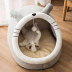 Deep Sleep Cat Bed Foldable Removable Washable Pet Sleeping Bed for Small Dog Mat Bag Cave Cats Bed