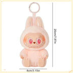 Cute Labub Sit Party Series Surprise Blind Box Plush Vinyl Doll Replica Toy Keychain Collection Decoration Birthday Gift