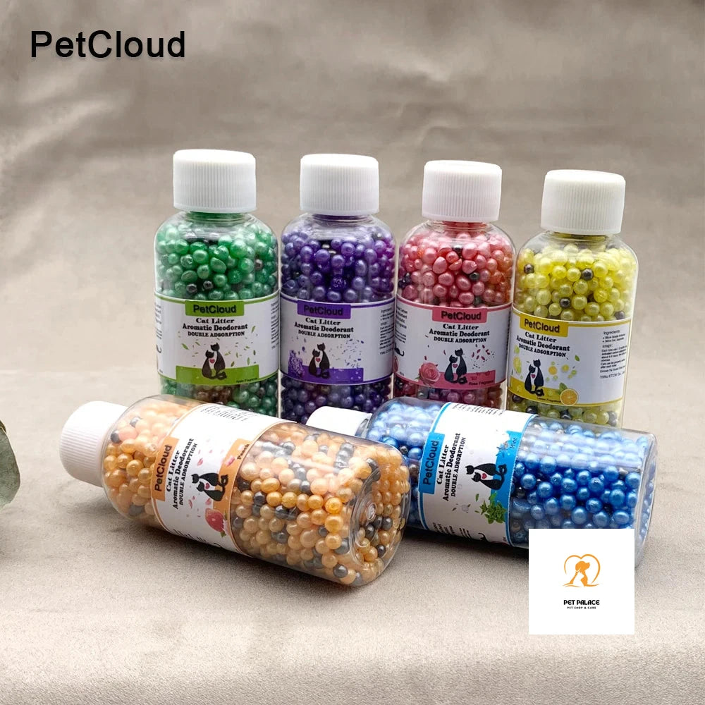 6 Aromatic Cat Litter Deodorant Beads Pet palace shop