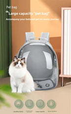 Portable Cat Bag Convenient for Outdoor Travel with Small Dog Universal Backpack