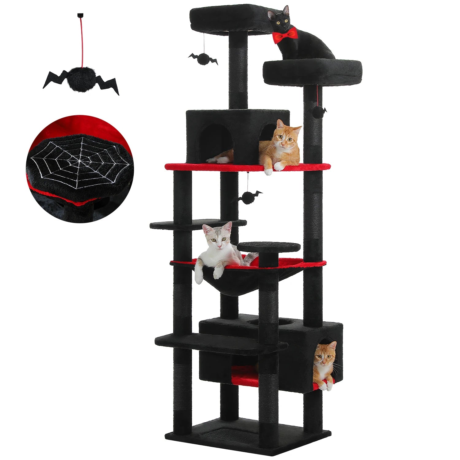 Large Cat Tree and Tower for Indoor Cats