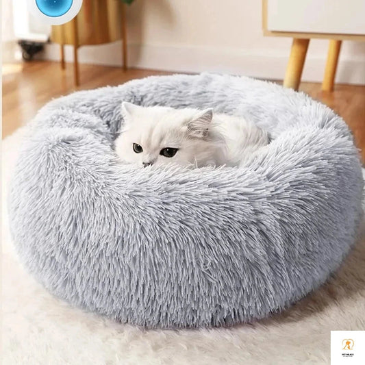 Super Cat Bed Warm Sleeping Cat Nest Soft Long Plush Best Pet Dog Bed for Dogs Basket Cushion Cat Bed Cat Mat Animals Sleeping