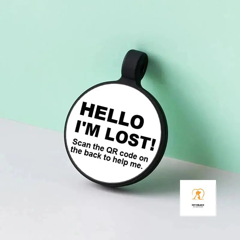 Silent Silicone QR Code Pet ID Tags Dog Tags - Pet Online Profile Pet palace shop